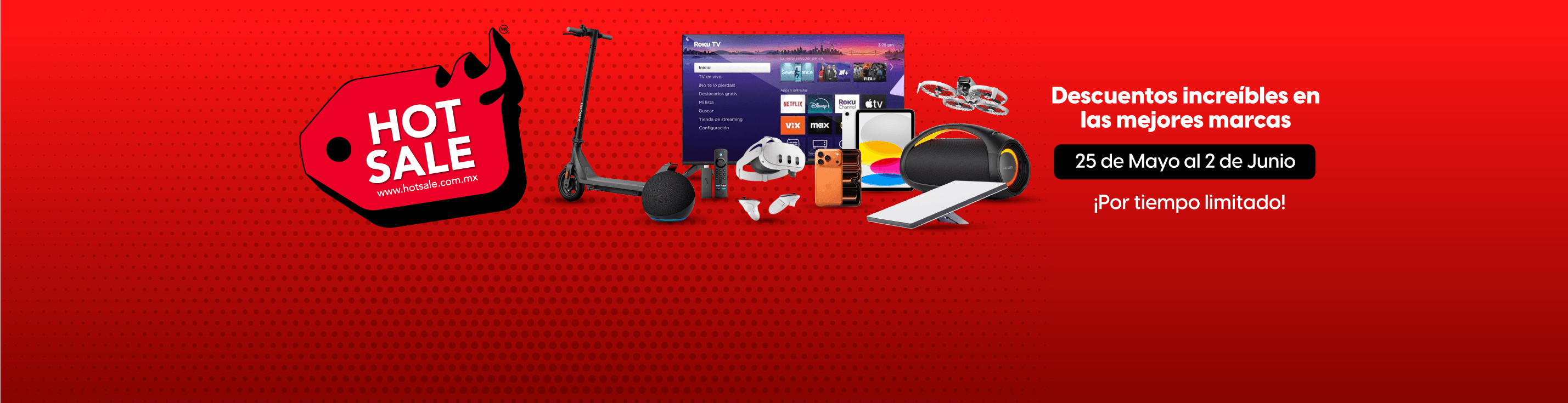 Banner principal - Hot Sale