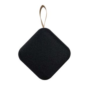 Bocina portátil Bluetooth Richards DSP2044 3W, puerto USB, Mini SD, diseño compacto con asa para transporte, ideal para uso diario, negro