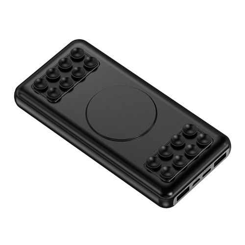 Batería portátil inalámbrica G Mobile 10000 mAh, 5W, puerto usb, negro