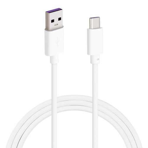 Cable usb 2.0 a tipo-C iBOX, TPE, 2m, blanco