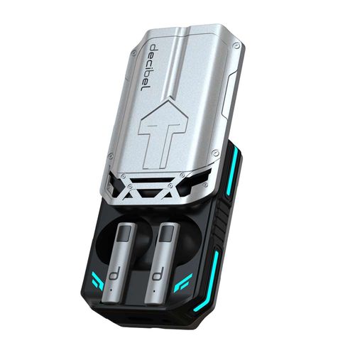 Audífonos bluetooth True Wireless Richards resistente al agua IPX4, duración máx. 6 horas, micrófono, gris