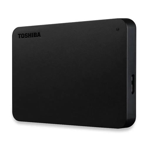 Disco duro externo Toshiba Canvio Basic 1TB, USB 3.0, diseño elegante, negro mate