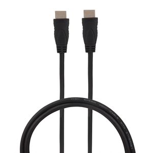 Cable HDMI Westminster de 1.2 m, conectores dorados 24K, resistente y compacto, señal estable para TV, monitores o consolas, negro