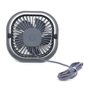 Ventilador de mesa Westminster SF52 9w, 3 velocidades, usb, gris