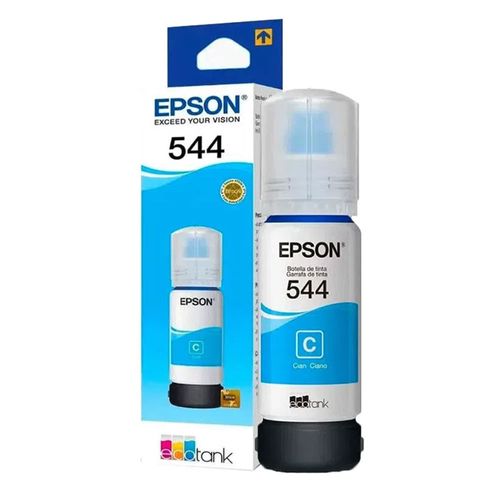 Botella de Tinta Epson T544220 Cyan rinde 7500 páginas 65ml