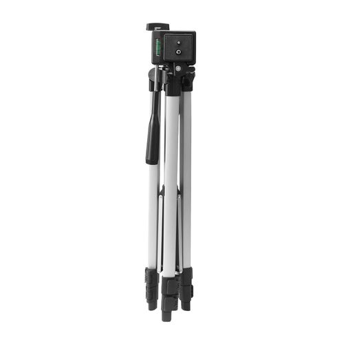 Trípode para cámara fotográfica, altura 51.6cm - 136cm, compatible con Nikon/Canon/Sony, cabezal giratorio 360°, aluminio, carga máx. 3kg