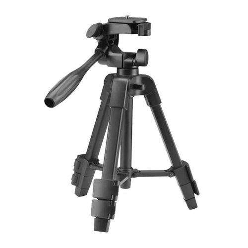 Trípode para cámara fotográfica, altura de 27 cm - 57 cm, compatible con Nikon/Canon/Sony, cabezal giratorio 360°, carga máx. 2.5kg