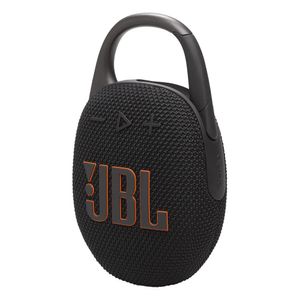Bocina bluetooth JBL Clip 5 potencia 7W, resistente al agua IP67, hasta 12 horas de reproducción, negro