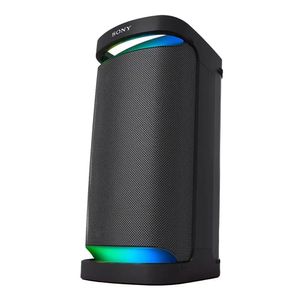 Bocina inalámbrica Sony XP700 Mega Bass, sonido de fiesta omnidireccional, Hasta 25 horas de reproducción, resistente al agua IPX4, Luces RGB, negro
