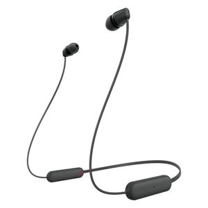 Audífonos bluetooth in ear Sony WI-C100 certificación IPX4, batería hasta 25 horas, negro