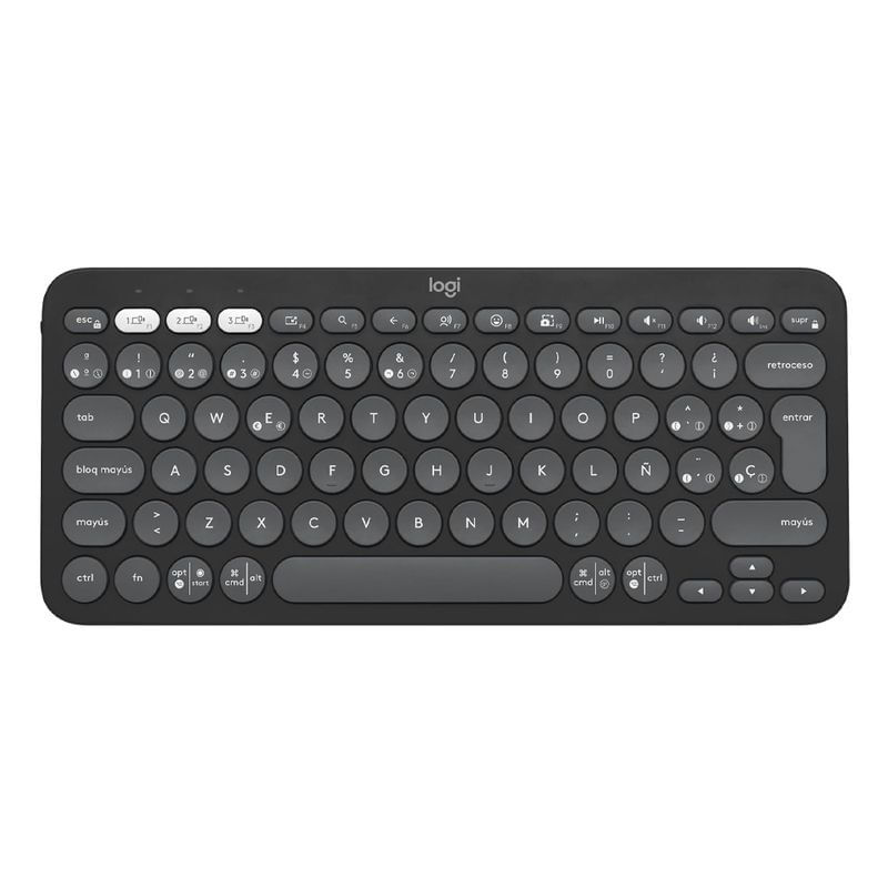 Teclado inalámbrico Logitech Peeble K380S bluetooth