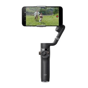 Estabilizador DJI Osmo Mobile 6 con 3 ejes, compatible con smartphones hasta 27.6 cm, bluetooth, modos avanzados, plegable