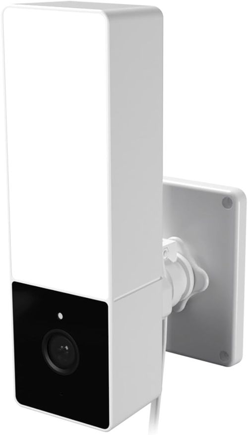 Cámara de seguridad Nexxt NHC-F410 exterior, 2K, WiFi con luz y alarma de seguridad
