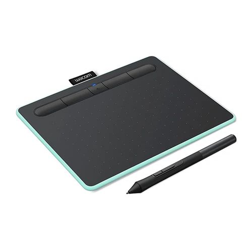 Tableta gráfica Wacom Intuos Small 7", lápiz Pen 4K, conexión usb/bluetooth, pistachio