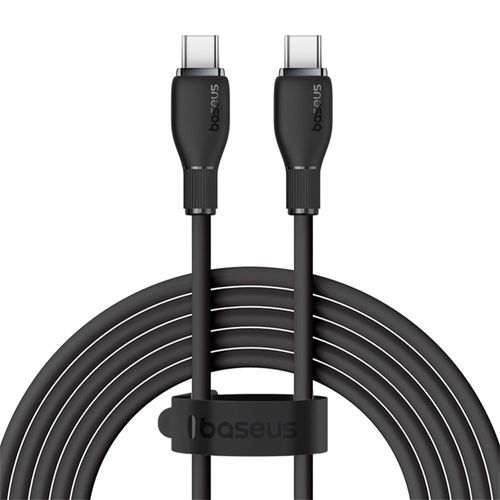 Cable USB Tipo-C a Tipo-C Baseus 100W, 2m, TPE, negro