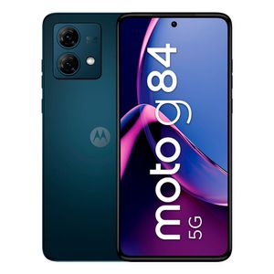 Celular Motorola Moto G84 256GB, 8GB RAM, cámara principal 50MP + 8MP, frontal 8MP, 6.55", negro