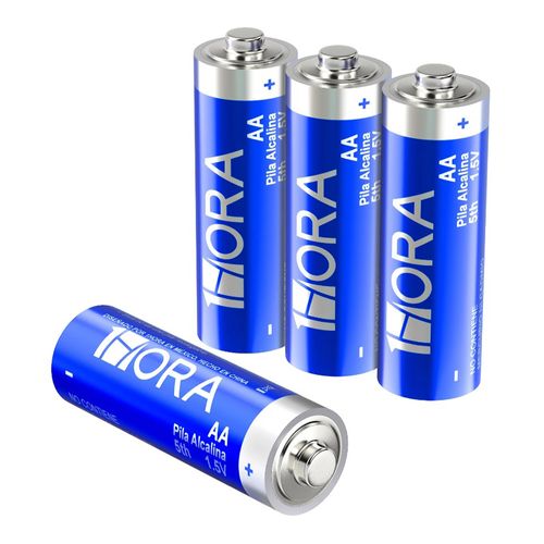 Pilas alcalinas 1Hora AA x4