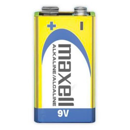 Pilas alcalinas Maxell 9 Voltios