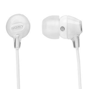 Audífonos in ear con micrófono Sony MDR-EX14APW micrófono integrado, conector 3.5 mm, control de llamadas, blanco