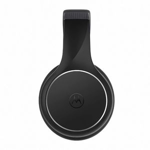 Audífonos bluetooth on ear Motorola XT220, micrófono incorporado, máx. 24 horas, entrada 3.5 mm y control táctil integrado, negro
