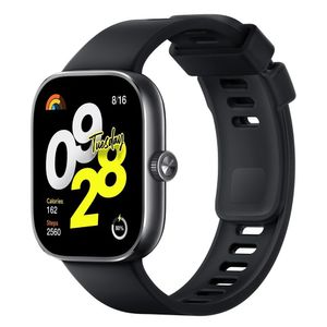 Smartwatch Xiaomi Redmi Watch 4 AMOLED 1.97", GPS, resistente al agua 5ATM, batería hasta 20 días, modos deportivos, negro