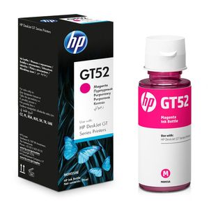 Botella de Tinta HP Gt52 Magenta rinde 8000 páginas 70ml