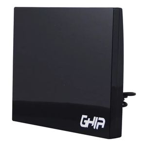 Antena para TV Ghia GANT-001 para uso interior, cable 1.5 m, 28db