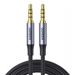 Cable de audio redondo Ugreen de 3.5 mm, chapados en oro de 24K  y doble blindaje