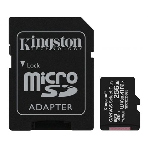 Tarjeta de memoria Kingston SDS2/256GB Canvas Select Plus