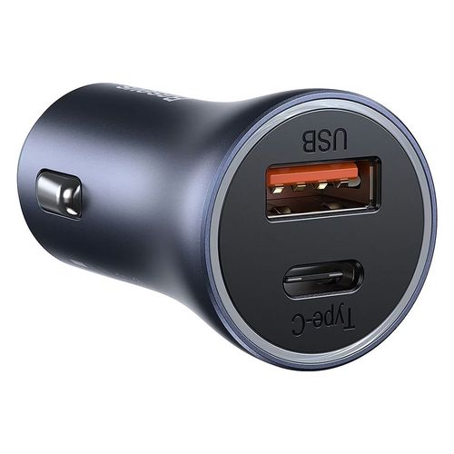 Cargador para auto Baseus Dual USB Tipo-C para iPhone