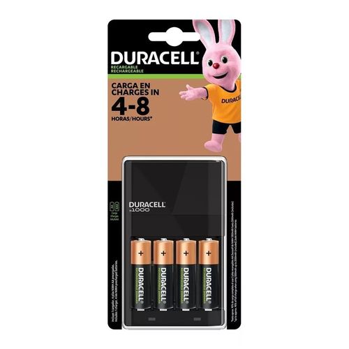 Cargador de pilas Duracell AA, AAA