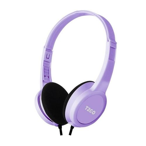 Audífonos on ear T2GO TG-H04962 alámbricos, micrófono incorporado, 3.5 mm, control de música y llamadas, multicolor