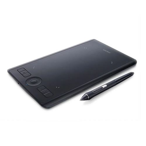 Tableta gráfica Wacom Intuos Pro Small, lápiz Pro 2, área activa 16 x 10 cm, conexión Usb/bluetooth, negro
