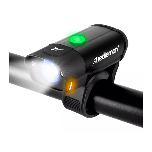 Luz Delantera Bicicleta Led Recargable Contra Agua Redlemon