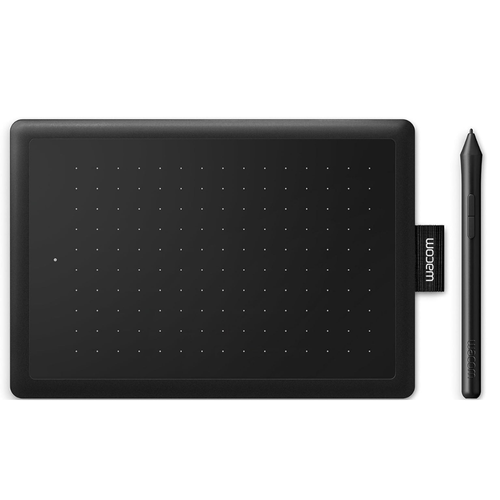 Tableta gráfica Wacom One, CTL472, conexión Usb/P negro con rojo