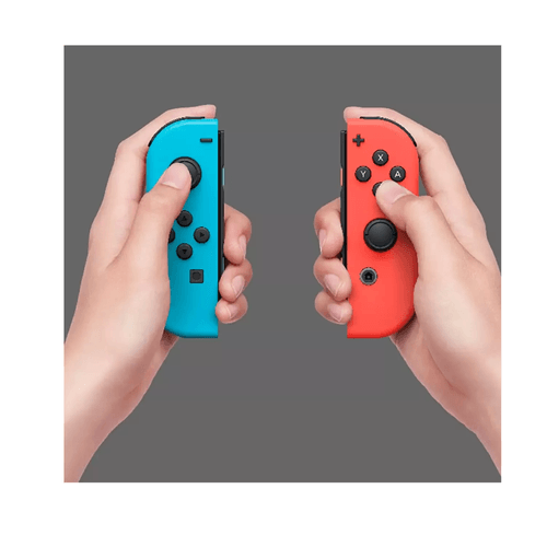 Controles Inalambricos Joy-Con Neon Nintendo Switch Azul con rojo