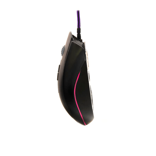 Mouse Gamer Primus Ergonómico Óptico, 12 botones, GLADIUS32000P, Alámbrico, USB, Negro