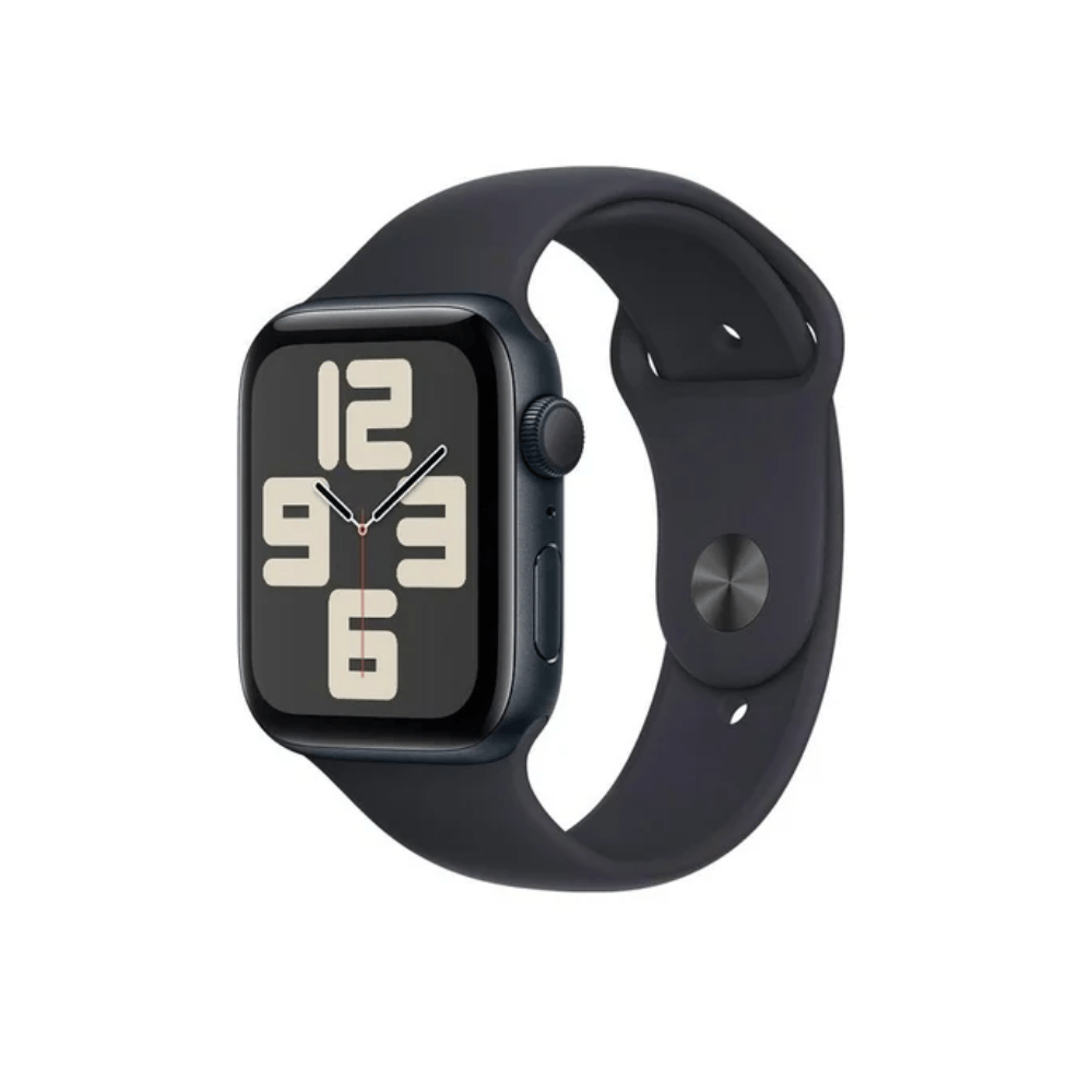 Apple Watch SE 2 GPS, Caja de Aluminio Color Medianoche de 44mm, Correa Deportiva S/M