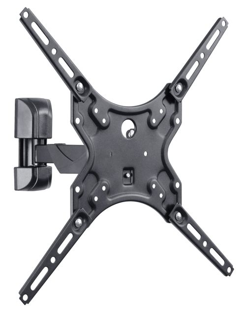 Soporte con movimiento para pantallas de 32" a 50", Capacidad de peso 34 kg, Color Negro