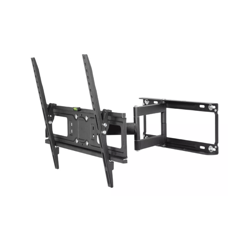 Soporte de pared para Tv con inclinación de movimiento completo, de 42" a 75", hasta 45 kg, negro