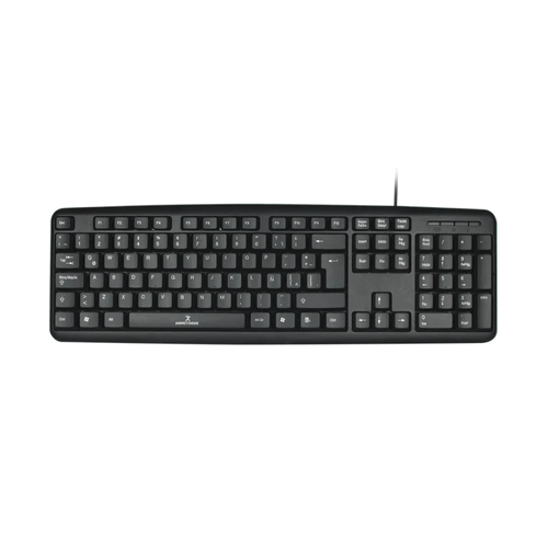 Teclado Perfect Choice PC-201038 alámbrico, USB, español, negro