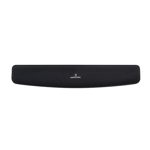 Descansa Muñecas Perfect Choice PC-041801, 42.3 x 6.5cm, 18mm Grosor, Color Negro