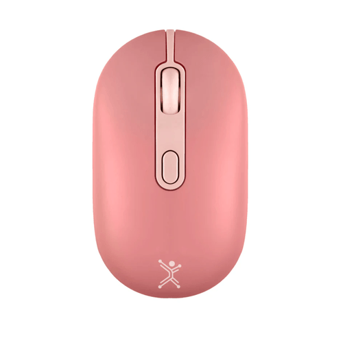 Mouse inalámbrico Perfect Choice bluetooth, recargable, 2.4GHz, rosa