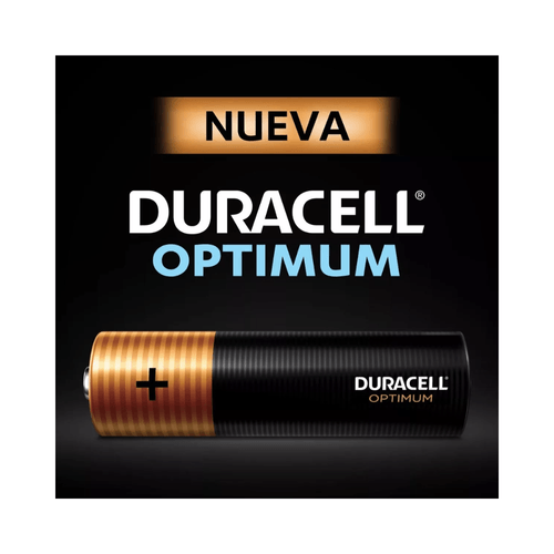Pila Alcalina Duracell Optimum Blíster AA 4 piezas