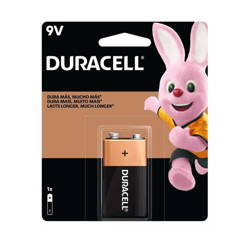 Pila Duracell Alkalina MN160 9V 1 pieza
