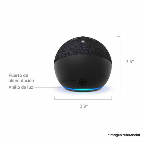 Bocina inteligente Amazon Echo Dot 5ta generación (2022), control de voz con Alexa, blanco