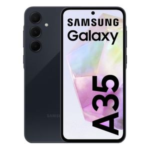 Celular Samsung Galaxy A35 5G 256GB, 8GB RAM, cámara principal 50MP + 8MP + 2MP, frontal 13MP, 6.6", negro