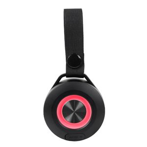 Bocina portátil Perfect Choice Handy 5W, inalámbrico, hasta 5 horas de reproducción, iluminación RGB, correa ajustable, negro
