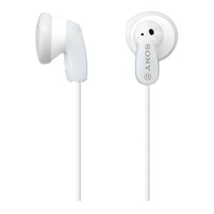Audífonos in ear con micrófono Sony MDR-E9L conector 3.5 mm, 1.2 metro, blanco
