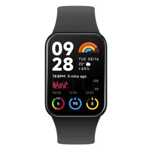 Smartwatch Xiaomi Mi Smart Band 8 Pro GPS, pantalla Amoled 1.74", resistente al agua 5 ATM, batería hasta 14 días, 150 modos deportivos, negro
